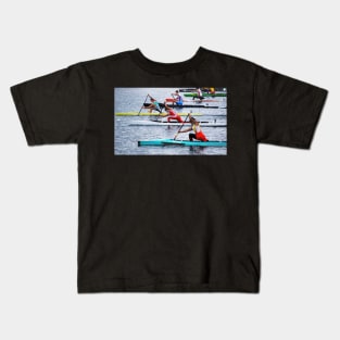 Rowing Race Kids T-Shirt